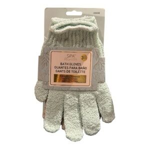 Spa Solutions Bath Gloves, set of 3